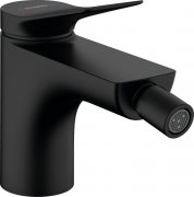 Смеситель для биде Hansgrohe Vivenis с донным клапаном черный матовый 75200670
