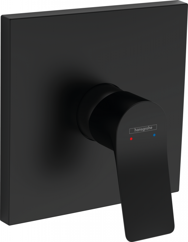 Смеситель для душа Hansgrohe Vivenis скрытого монтажа однорычажный черный матовый 75615670