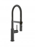 Смеситель для кухни Villeroy & Boch Steel Expert 2.0 с выдвижной лейкой антрацит 92800005