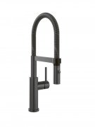 Смеситель для кухни Villeroy & Boch Steel Expert 2.0 с выдвижной лейкой антрацит 92800005