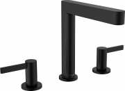 Смеситель для раковины Hansgrohe Finoris с донным клапаном черный матовый 76034670