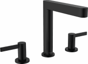 Смеситель для раковины Hansgrohe Finoris с донным клапаном черный матовый 76034670