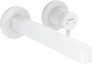 Смеситель для раковины Hansgrohe Finoris настенный белый матовый 76050700