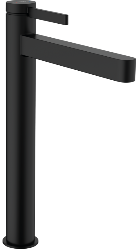 Смеситель для раковины Hansgrohe Finoris с донным клапаном черный матовый 76070670