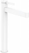 Смеситель для раковины Hansgrohe Finoris с донным клапаном белый матовый 76070700