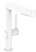 Смеситель для раковины Hansgrohe Finoris с выдвижной лейкой белый матовый 76063700