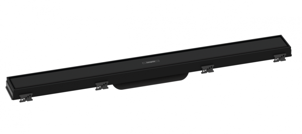 Верхняя часть Hansgrohe RainDrain Match для водосточного желоба 700 мм черный матовый 56037670