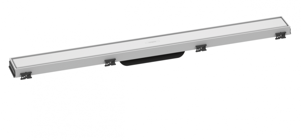 Верхняя часть Hansgrohe RainDrain Match для водосточного желоба 800 мм белый матовый 56038700