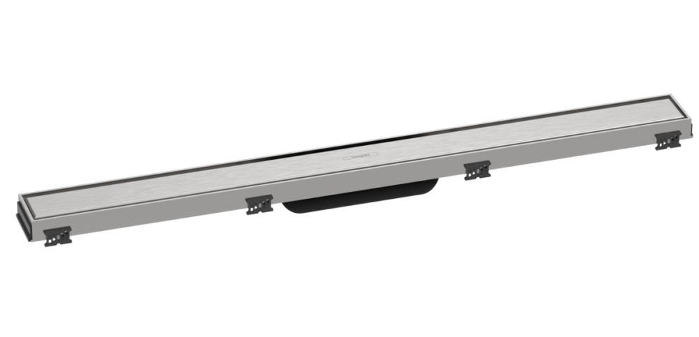 Верхня частина Hansgrohe RainDrain Match для водостічного жолоба 800 мм матова нержавіюча сталь 56038800