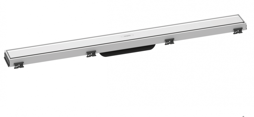 Верхняя часть Hansgrohe RainDrain Match для водосточного желоба 800 мм белый 56038450