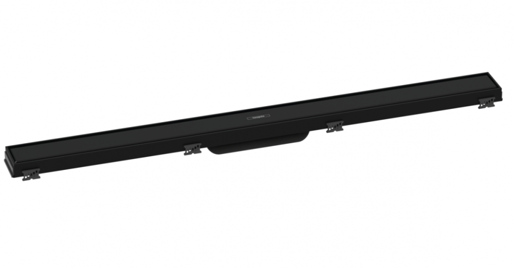 Верхняя часть Hansgrohe RainDrain Match для водосточного желоба 900 мм черный матовый 56040670