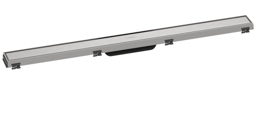 Верхняя часть Hansgrohe RainDrain Match для водосточного желоба 900 мм матовая нержавеющая сталь 56040800