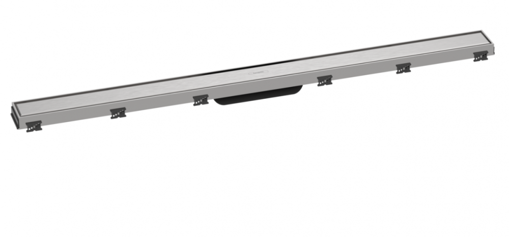 Верхня частина Hansgrohe RainDrain Match для ринви 1000 мм матова нержавіюча сталь 56041800