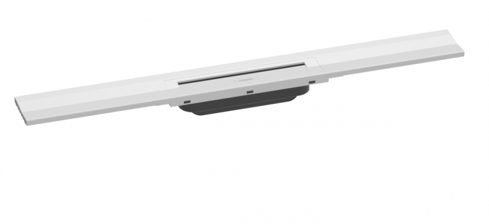 Верхня частина Hansgrohe RainDrain Flex для водостічного жолоба пристенного монтажу 700 мм білий матовий 56050700