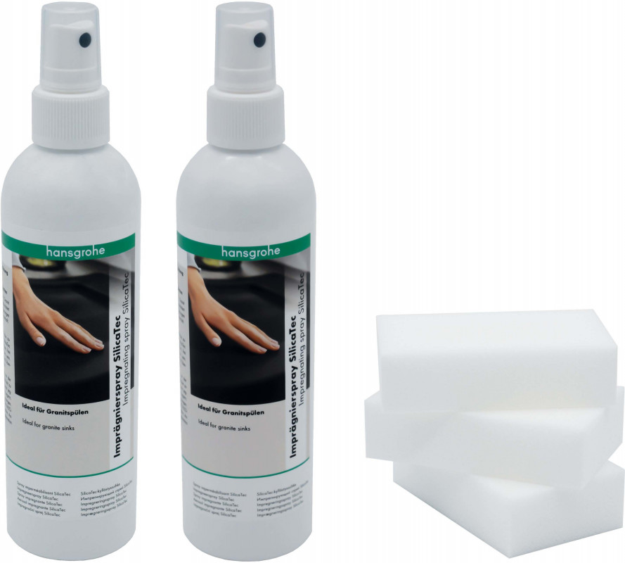 Набір Hansgrohe F20 для чищення та догляду за раковинами з SilicaTec 40965000