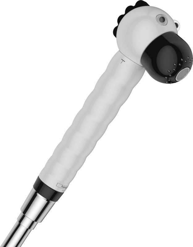 Детская душевая лейка Hansgrohe Jocolino zebra 2-режимная белый/черный 28787640