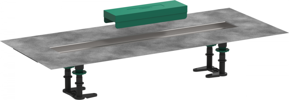 Монтажний комплект для водостічного жолоба Hansgrohe uBox universal 90 см 56013180