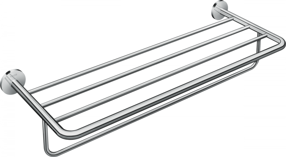 Держатель для полотенец Axor Universal Circular с полкой хром 42843000