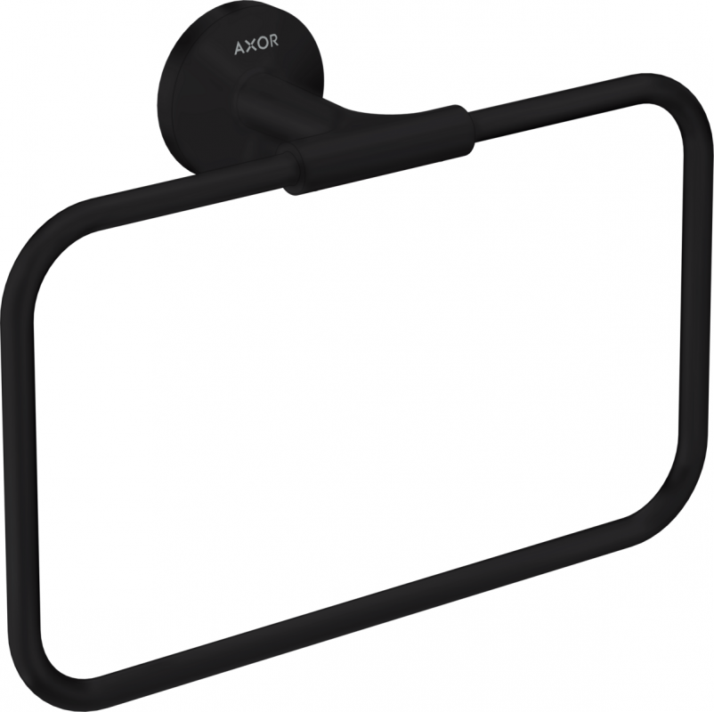 Держатель-кольцо для полотенец Hansgrohe Axor Universal Circular черный матовый 42823670