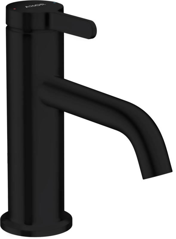 Смеситель для раковины Axor One однорычажный черный матовый 48001670