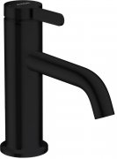 Смеситель для раковины Axor One однорычажный черный матовый 48001670