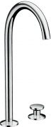 Смеситель для раковины Hansgrohe Axor One с донным клапаном хром 48060000