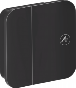 Запорный вентиль скрытого монтажа Axor One черный матовый 45771670