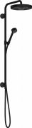 Душова стійка Axor One Showerpipe 280 1jet чорний матовий 48790670