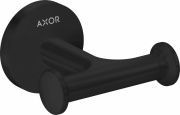 Крючок для ванной Axor Universal Circular двойной металл черный матовый 42812670