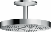 Верхний душ Axor One 282 мм 1-режимный с потолочным держателем хром 48493000