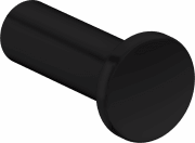 Крючок для ванной Axor Universal Circular одинарный металл черный матовый 42811670