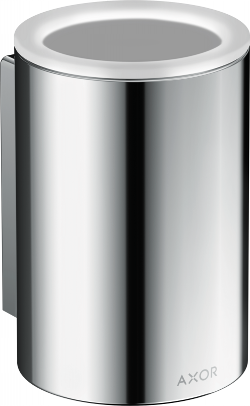 Стакан для зубних щіток Axor Universal Circular скло/метал хром 42804000