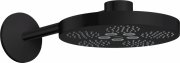 Верхний душ Axor One 280 мм 2-режимный с держателем черный матовый 48492670