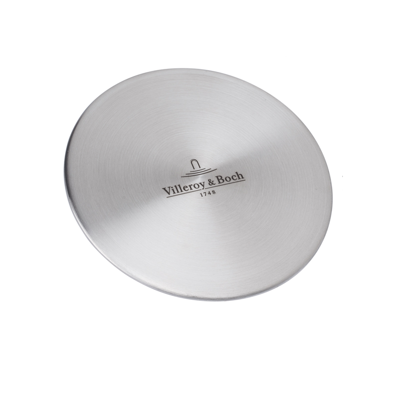Крышка слива для кухонной мойки Villeroy & Boch сплошная нержавеющая сталь 962415LC