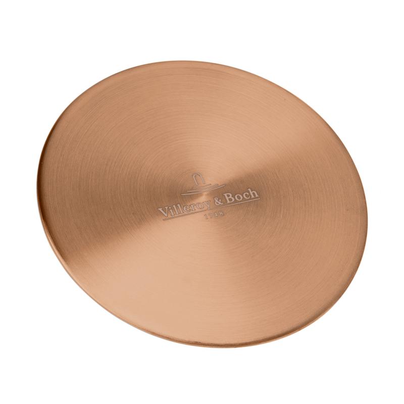 Крышка слива для кухонной мойки Villeroy & Boch нержавеющая сталь бронза 96241504