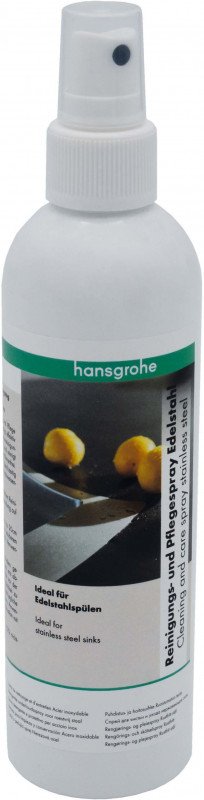Средство Hansgrohe F18 для чистки и ухода за раковинами из нержавеющей стали 250 мл 40964000