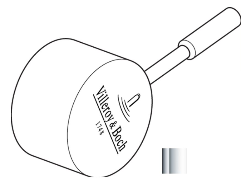 Рычаг для смесителя Villeroy & Boch Umbrella/Umbrella Flex нержавеющая сталь полированная 925380LE