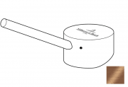Важіль для змішувача Villeroy & Boch Finera/Finera Slope бронза 92708004