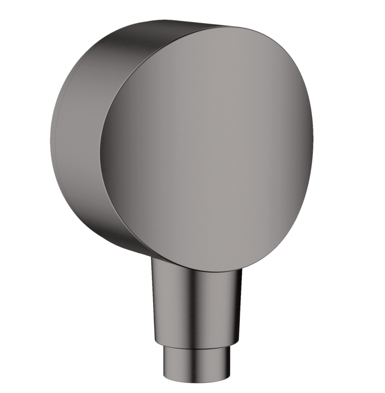 Шланговое під'єднання Hansgrohe FixFit чорний хром матовий 26453340