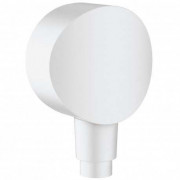 Шланговое під'єднання Hansgrohe FixFit матовий білий 26453700