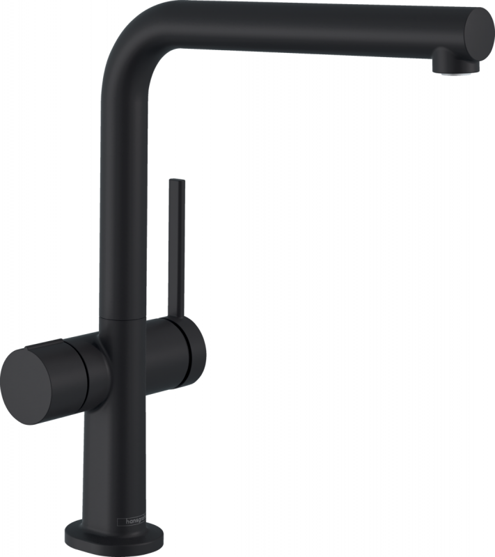 Смеситель для кухни Hansgrohe Talis M54 однорычажный черный матовый 72827670
