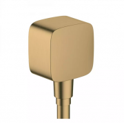 Шланговое подсоединение Hansgrohe FixFit бронза матовая 26457140