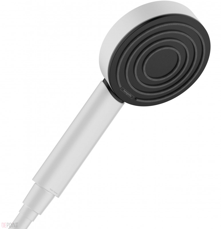 Душевая лейка Hansgrohe Pulsify 10,5 см 1-режимная белый матовый 24120700