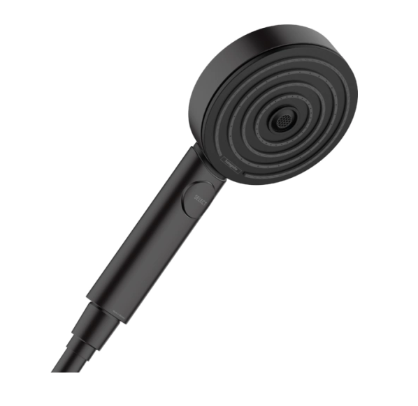 Душевая лейка Hansgrohe Pulsify Select EcoSmart 10,5 см 3-режимная черный матовый 24101670
