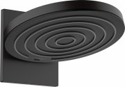 Верхний душ со стены Hansgrohe Pulsify EcoSmart 260 мм 2-режимный черный матовый 24151670