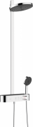 Душова стійка для душа Hansgrohe Pulsify Showerpipe EcoSmart з термостатом хром 24241000