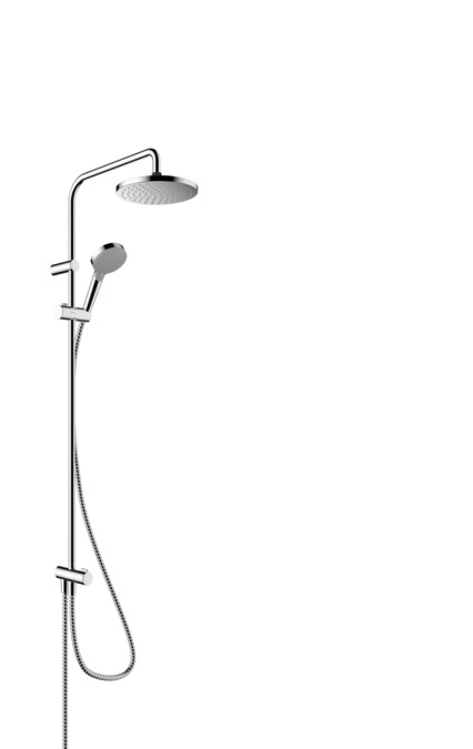 Душевая стойка Hansgrohe Vernis Blend Showerpipe 200 1jet Reno EcoSmart хром 26099000