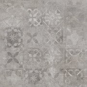 Плитка керамогранит Cerrad Softcement silver patchwork poler 59,7x59,7 см 5903313318082