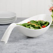 Чаша глибока з ручкою Villeroy & Boch Flow 43х26 см білий 10-3420-3230