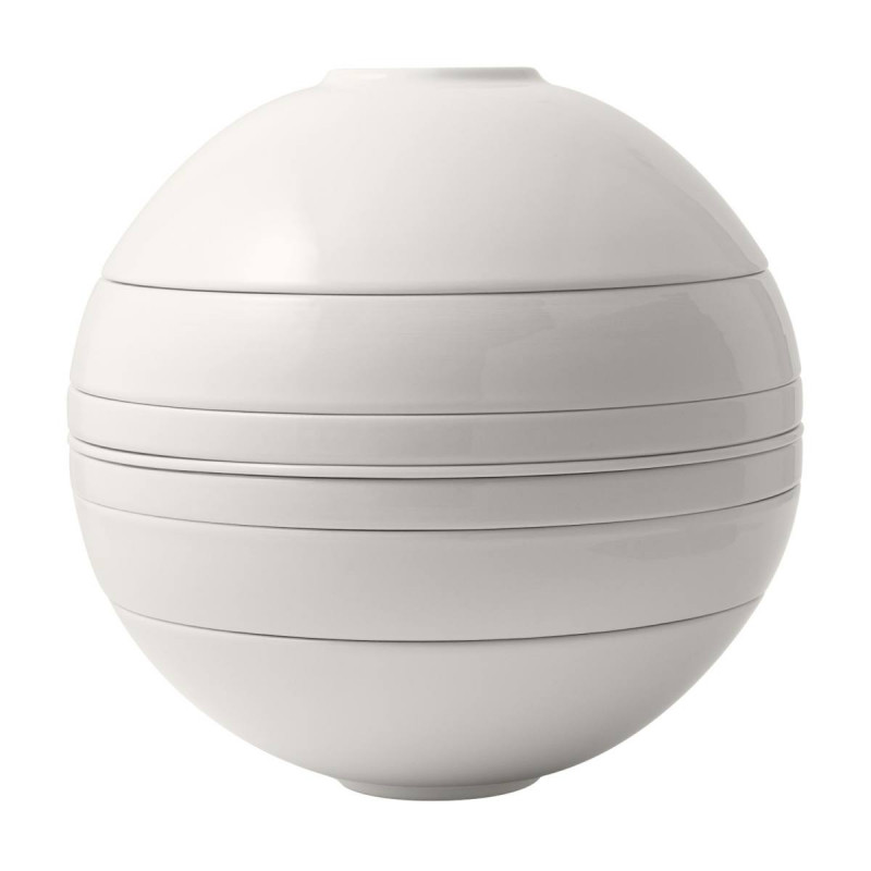 Набор посуды на 2 персоны Villeroy & Boch Iconic La Boule (7 предметов) белый 10-1665-9080